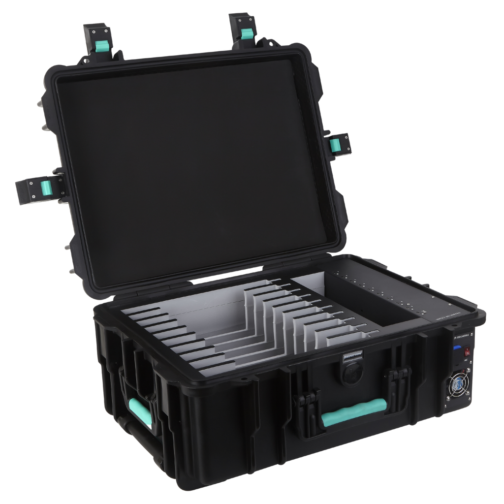 DEQSTER Charging Trolley KT10C Ladekoffer, 10 Geräte