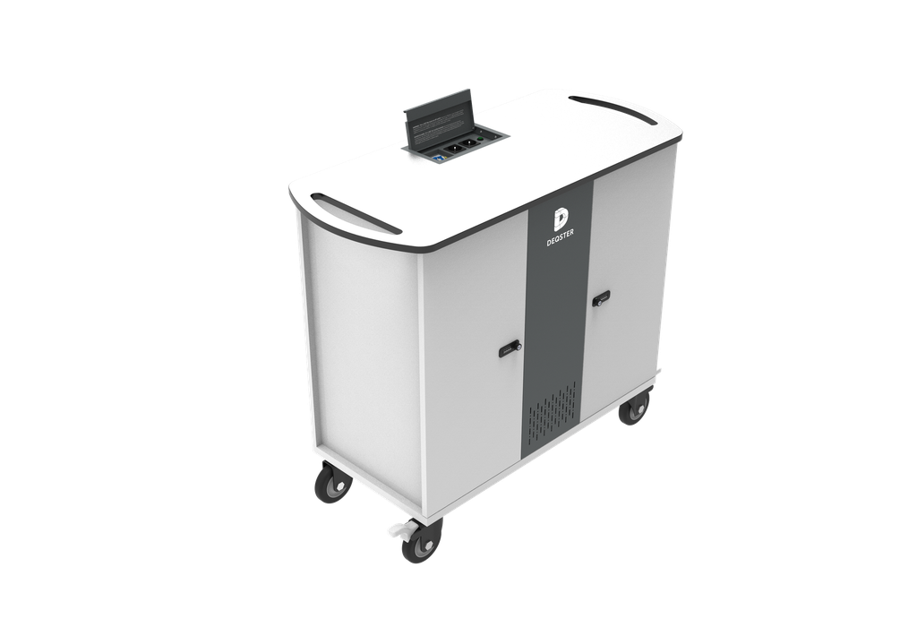 [20-3011] DEQSTER Hybrid Trolley 32 Ladewagen, 32 Geräte (EU Plug (Type-F))
